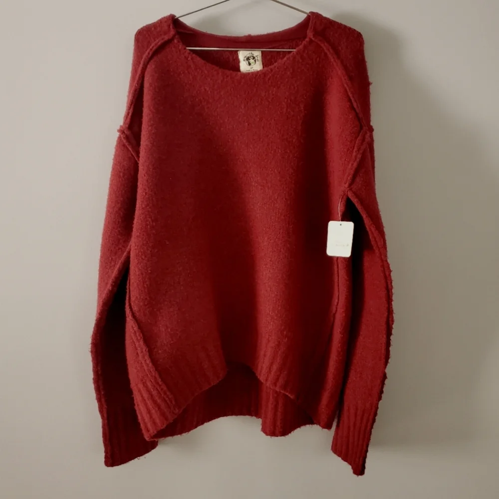 Free People Care Eastwood Tunic Sweater Size S - Picture 3 of 5